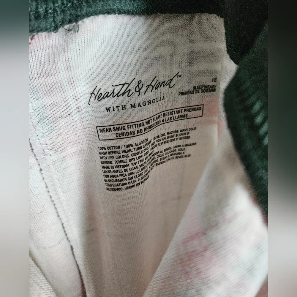 Hearth and hand kids pajama bottoms